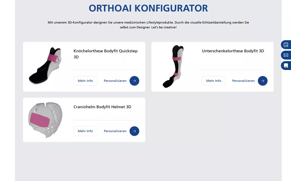 ORTHO-TEAM Gruppe webstránka